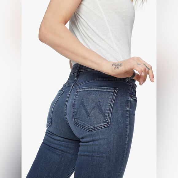 MOTHER High Waisted Looker Ankle Jean Watch Me 30 - Picture 3 of 8